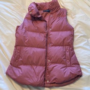Athleta Downtown Vest in pink sz small